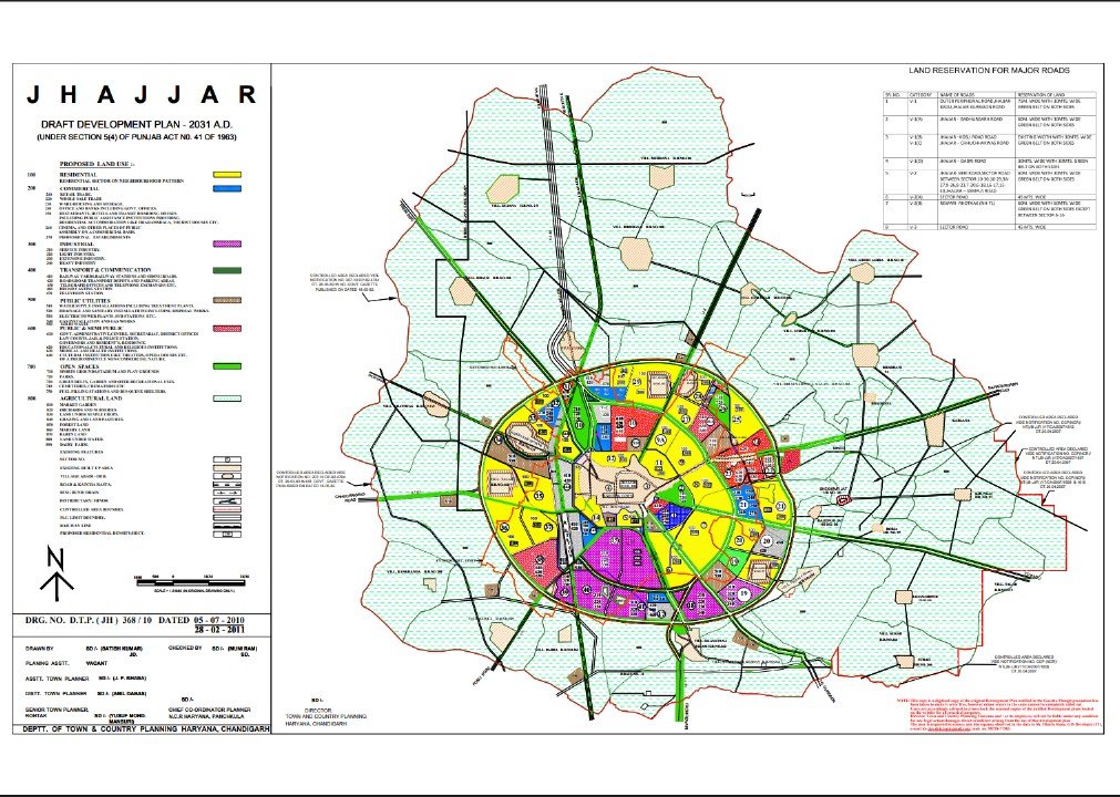 Map of the destination